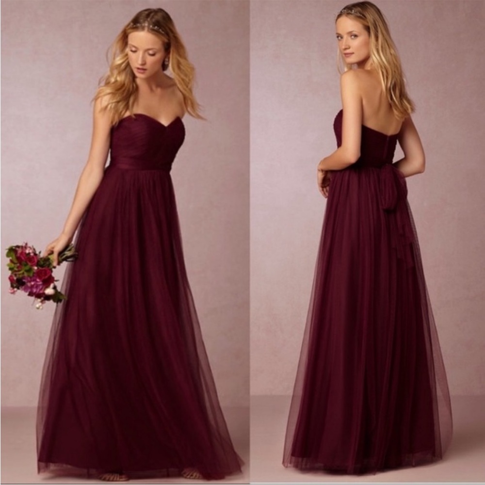 Jenny Yoo Annabelle Convertible Tulle Gown Dress. Perfect for Prom , bridesmaid.